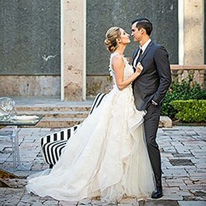 High fashion meets modern design with this wedding inspiration story 