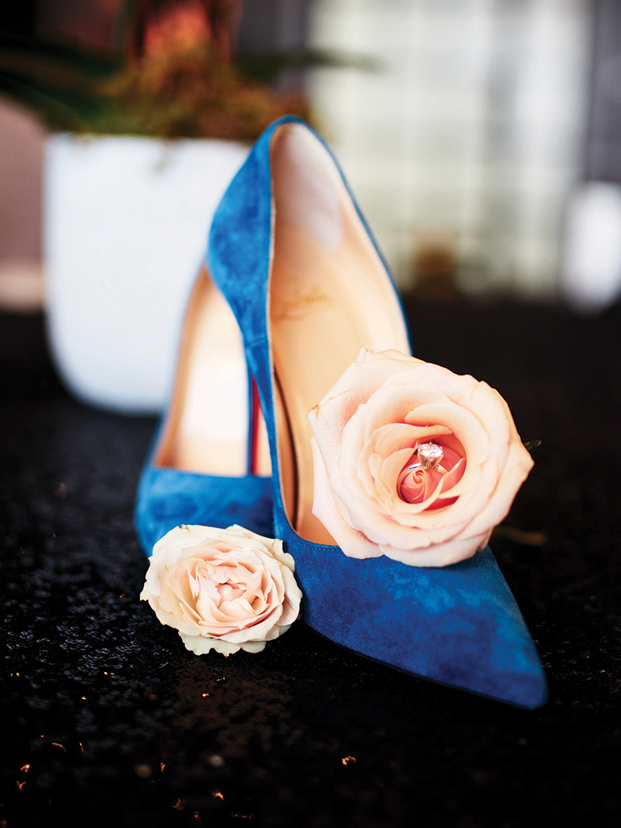 blue shoes - wedding shoes