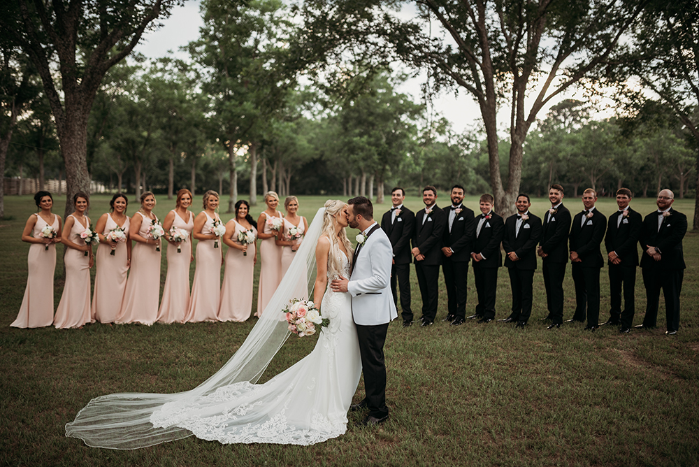 bridal party - houston wedding photography