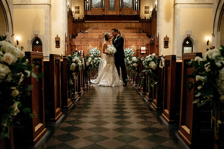 houston wedding, chuch ceremony, bride, groom, bridal
