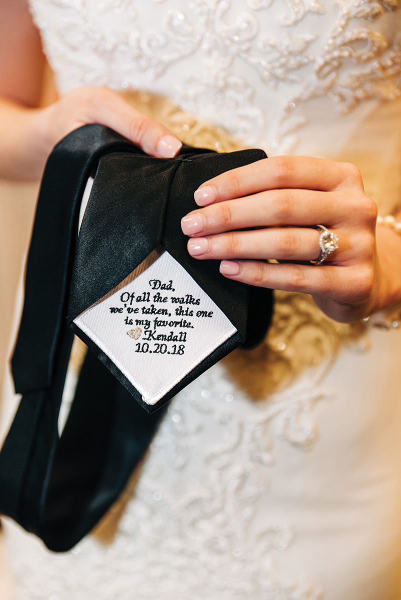 small, thoughtful wedding details