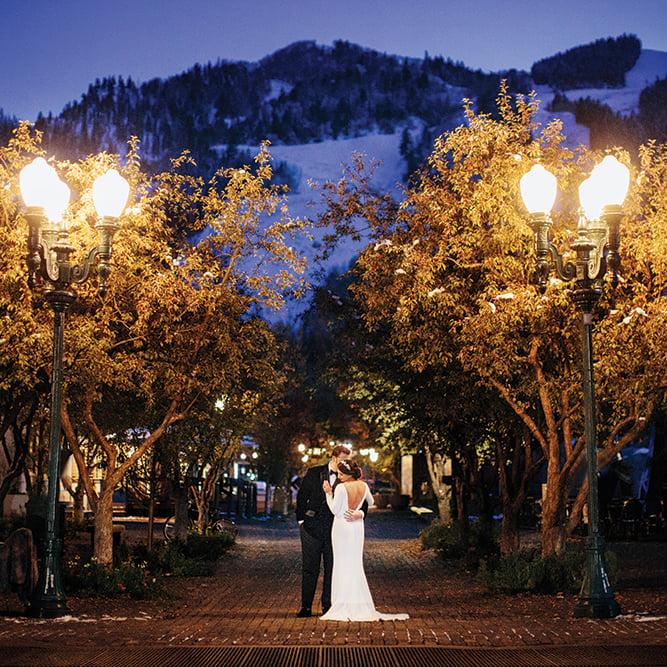 wedding photo - colorado mountains