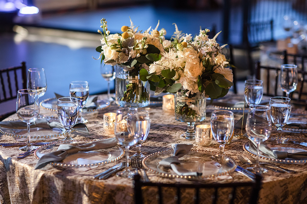 wedding reception decor - tablescapes
