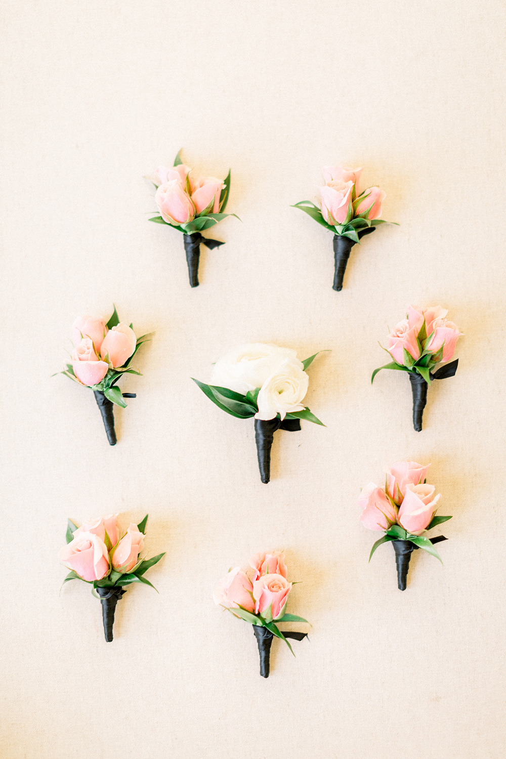 cute floral flatlay - flowers - boutonnieres