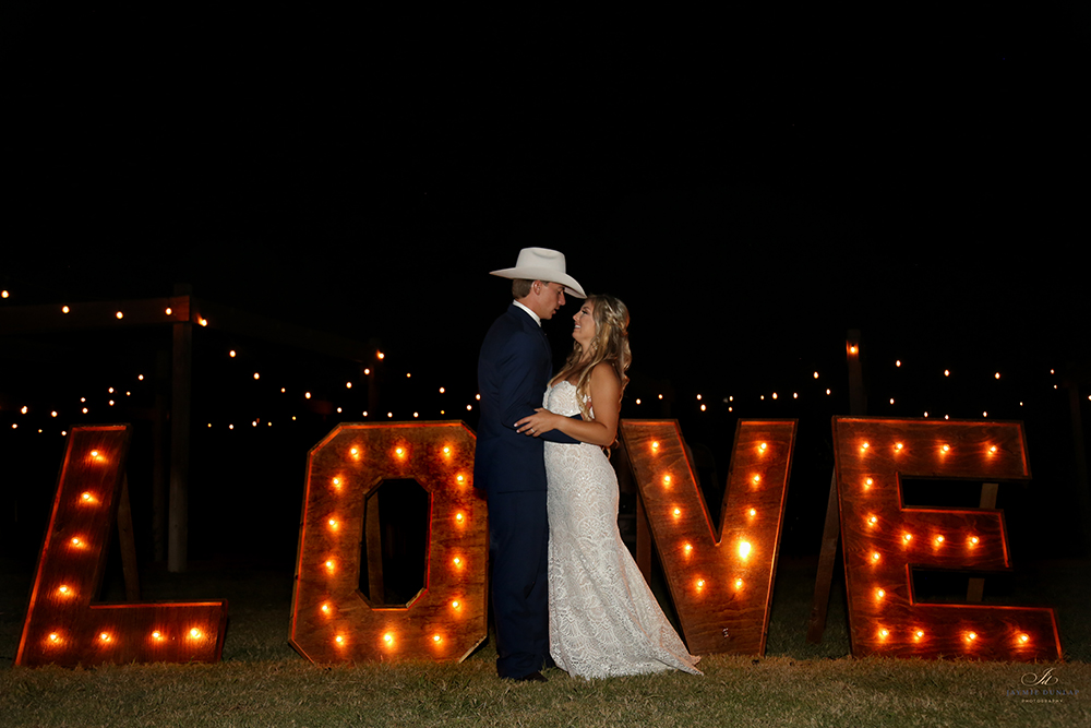 marque letters - wedding photography