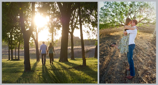 Sunny, Springtime Engagement Shoot by Adam Nyholt