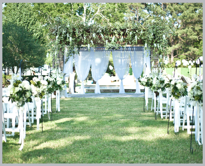 Lush & Dreamy, White & Green Garden Wedding by Steve Lee Weddings