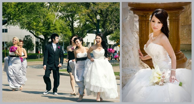 Dramatic Downtown Wedding by Nhan Nguyen Photography