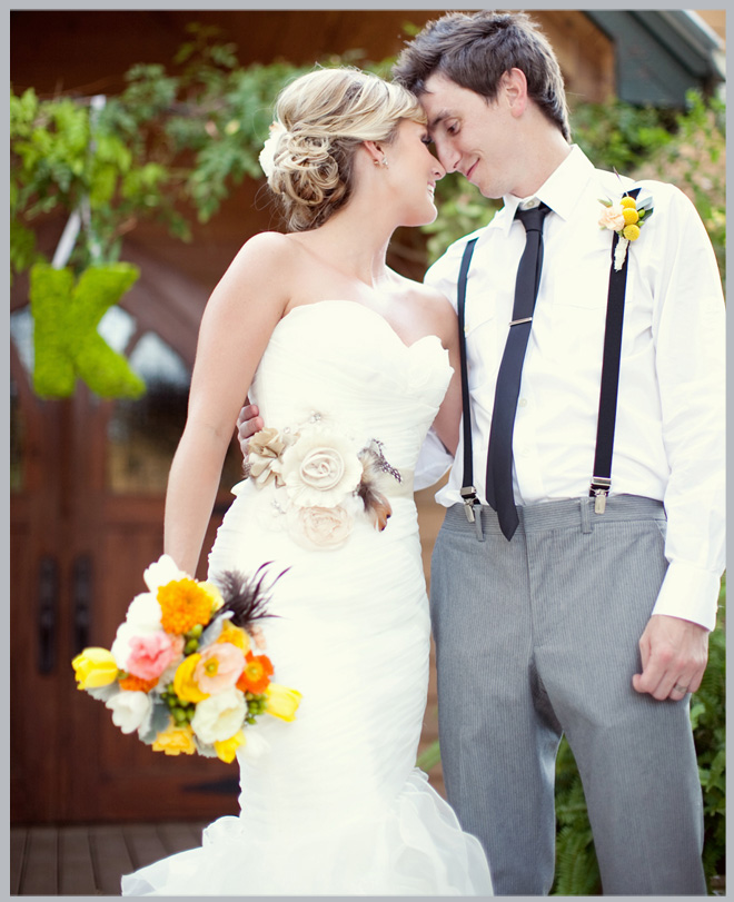 Peacock Pretty Ranch Wedding by Sarah Ainsworth Photography