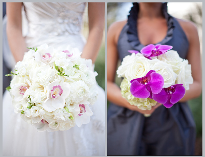 Orchid-Filled Hilton Americas Wedding By Kelly Hornberger Photography