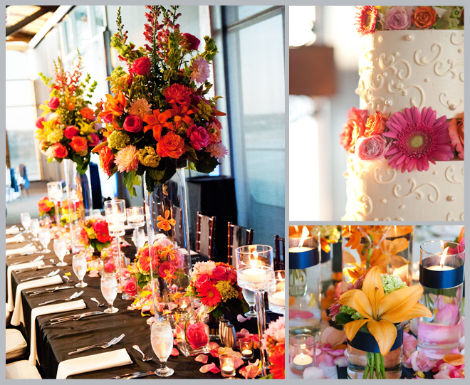 Pink, Orange, Yellow and Green Lakeway Resort Wedding ~ Houston Wedding Blog