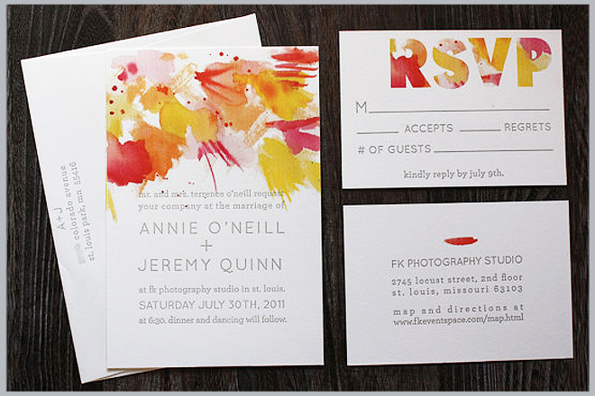 Watercolor Weddings Inspiration Board ~ Houston Wedding Blog