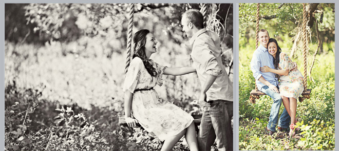 Vintage Picnic & Cupcakes Engagement Shoot by The Girls 