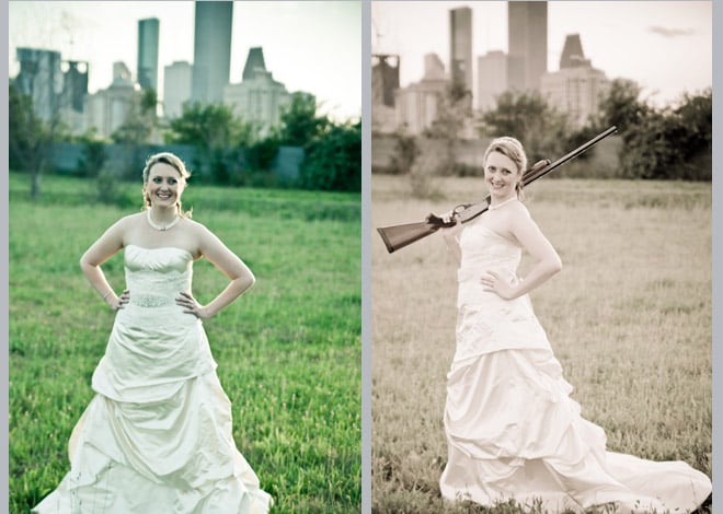 Shotgun Bride (But Not That Kind!) By Steve Lee Weddings