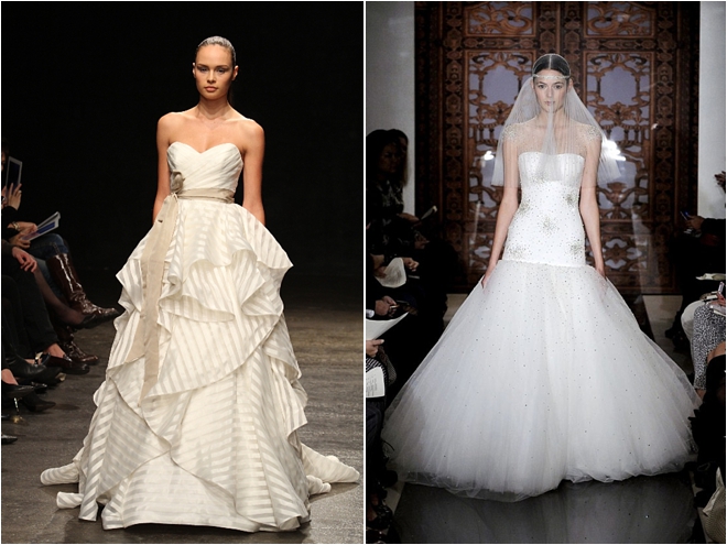 Hot Off the Runway, Our Favorite Fall 2013 Wedding Dresses