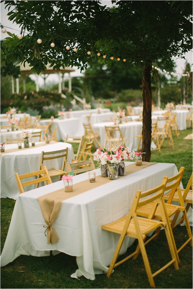 Pink and White Garden Party Wedding by Awake Photography