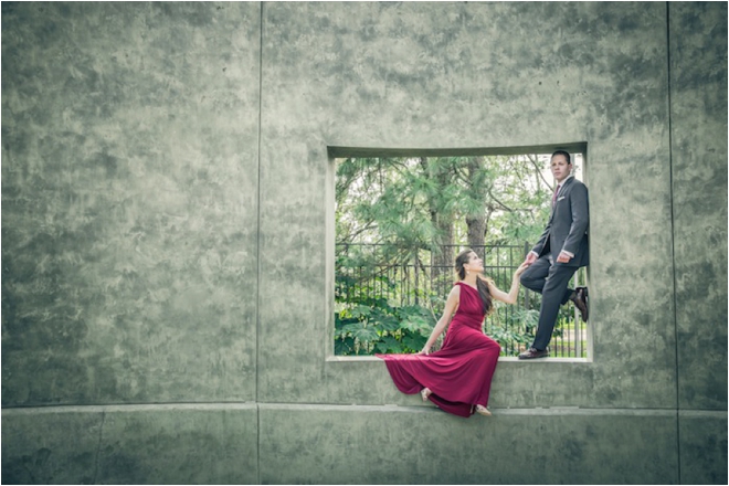 Sophisticated City-Chic Engagement Shoot by Ama Photography & Cinema