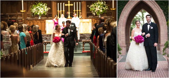 White, Pink and Lime Country Club Wedding 