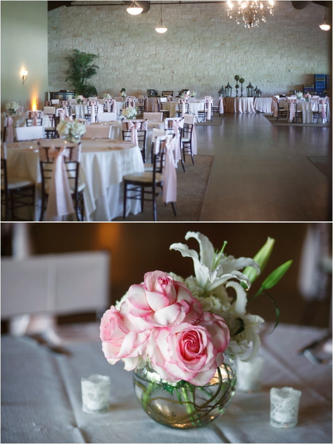 Pink and Gray Briscoe Manor Wedding by Lindsay Elizabeth Photography