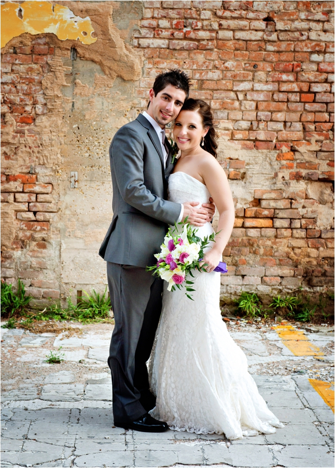 Purple, Silver and Bling Wedding at The Majestic Metro