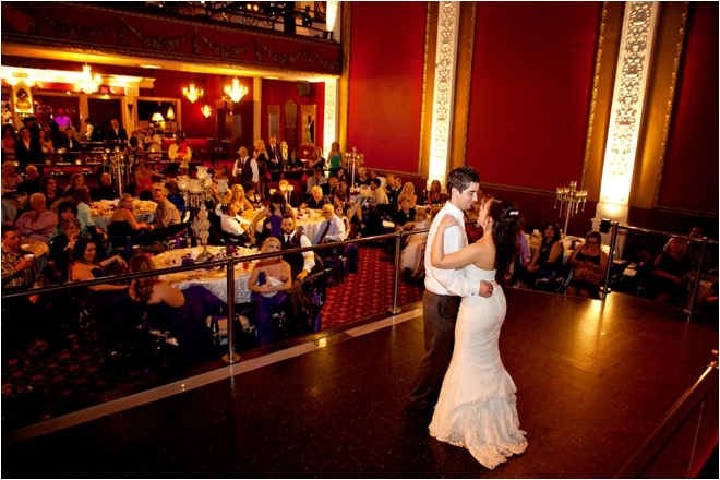 Purple, Silver and Bling Wedding at The Majestic Metro