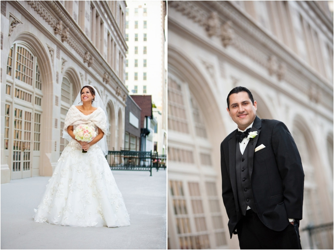 Classic Winter Wedding at the Crystal Ballroom at The Rice