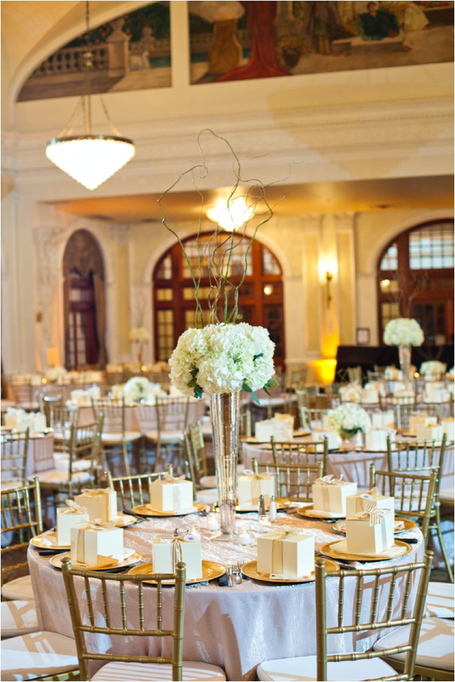 Classic Winter Wedding at the Crystal Ballroom at The Rice