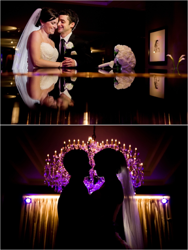 White, Silver and Purple Wedding at Hotel ZaZa