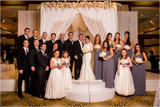 Pewter and Pink Houston Wedding With International Flair