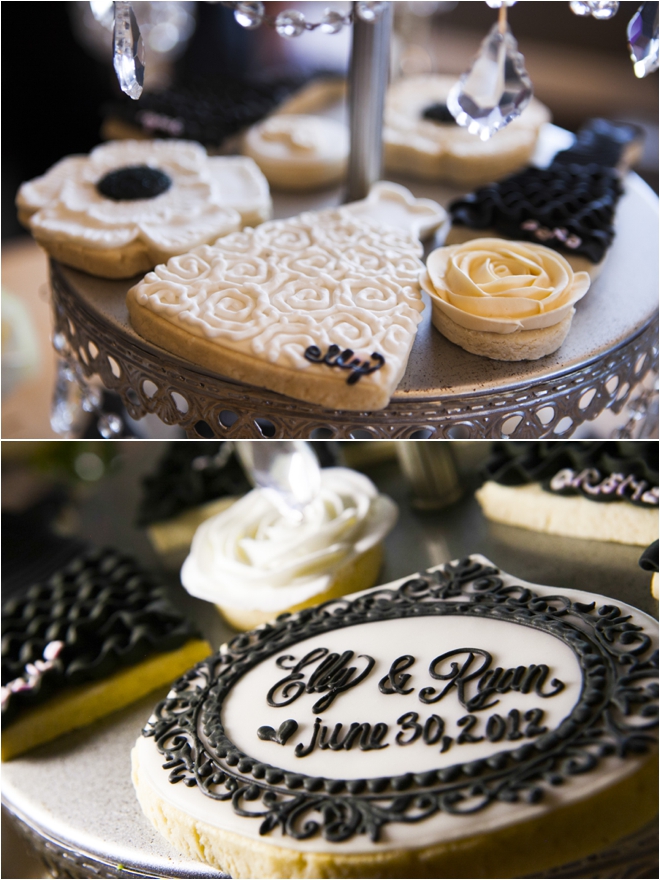 Elegant Black and White Persian-American Wedding at Hotel ZaZa