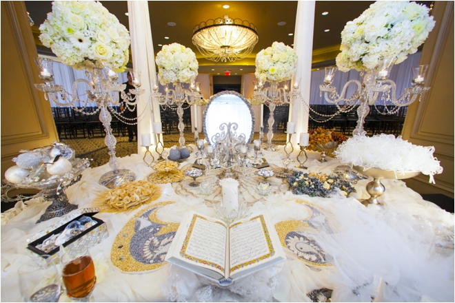 Elegant Black and White Persian-American Wedding at Hotel ZaZa