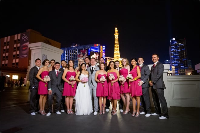 Las Vegas Wedding with Cocktails, Dancing and…Bowling!