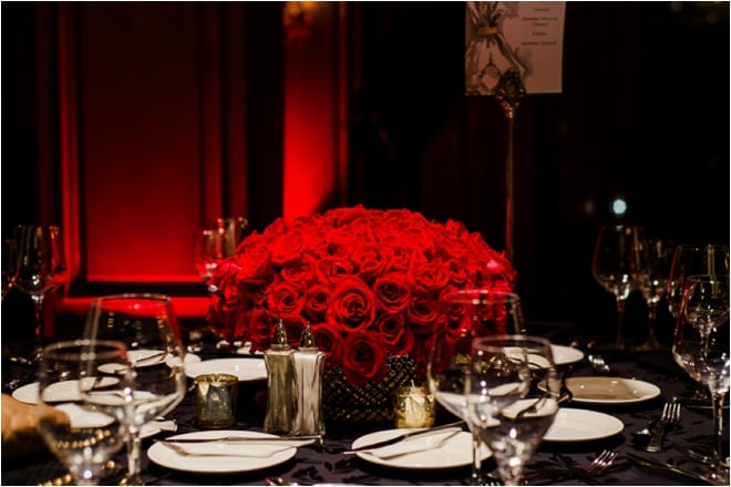 Black and Red Hotel ZaZa Houston Wedding by Motley Melange