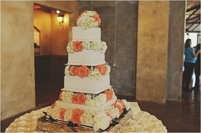 Champagne and Coral Vintage Wedding, Houston