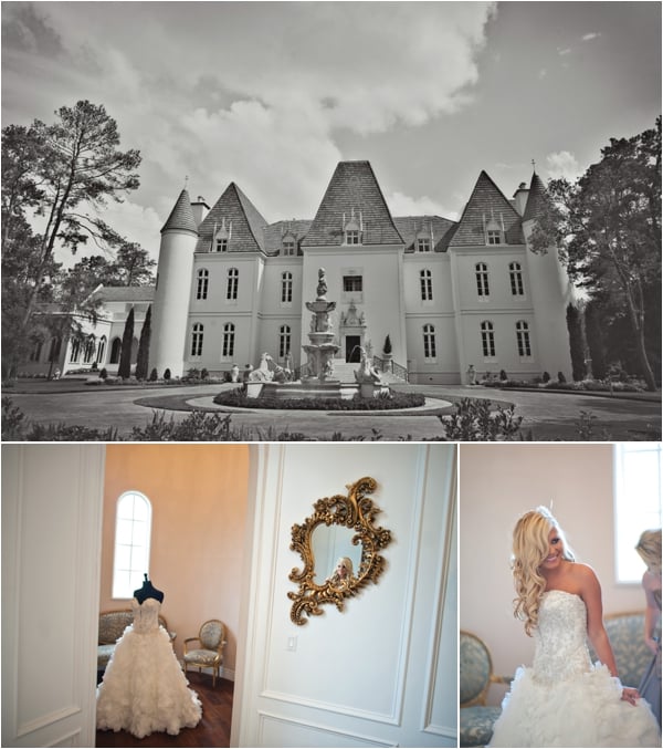 Blush Pink, Gold & Ivory Wedding at Chateau Cocomar by DC Stanley