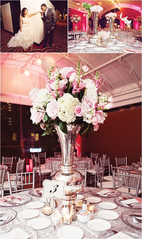 Blush, White & Silver Wedding at Sam Houston Hotel by1 Cinema Productions