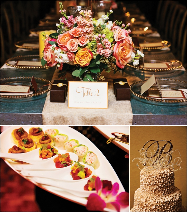 { Elegant Black, Gold & Pink Wedding at the Houstonian Hotel, Club & Spa by D. Jones Photography }