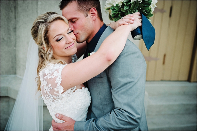 Blue, Yellow and Gray Wedding at the Tremont House by Adam Nyholt Photography