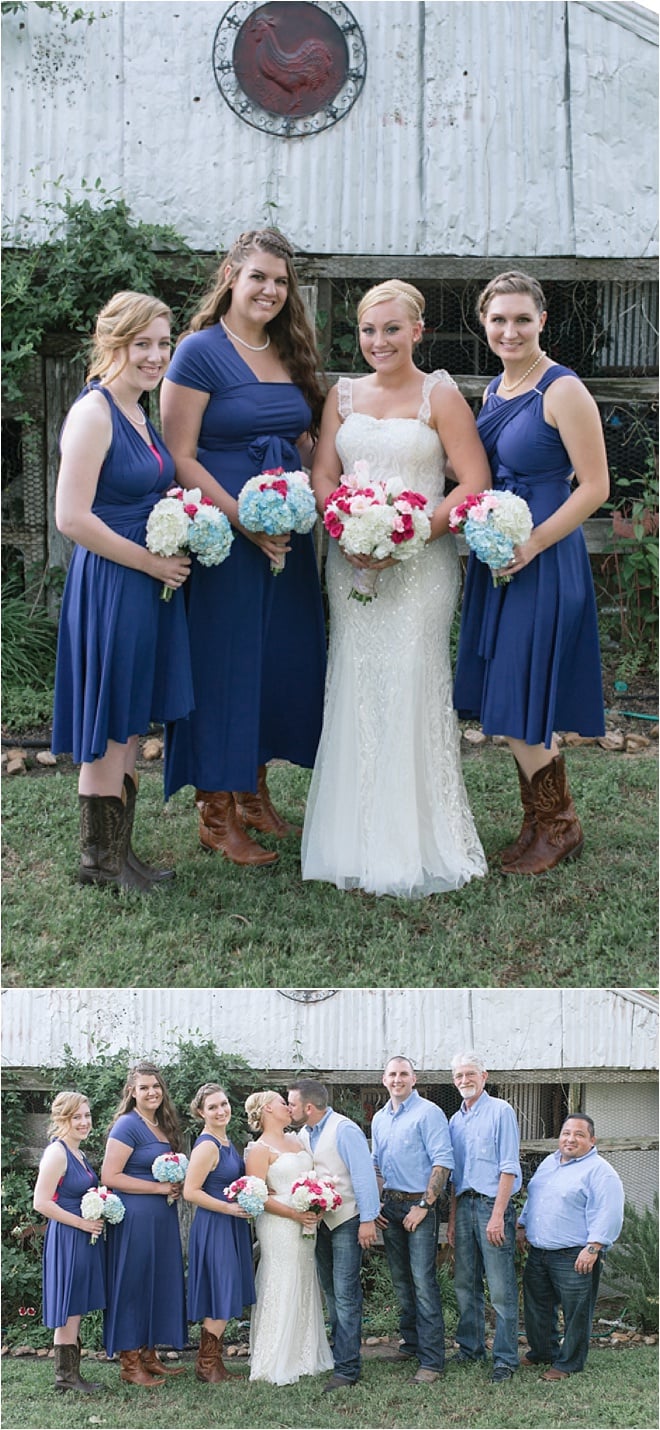 Relaxed, Romantic Country Style Wedding