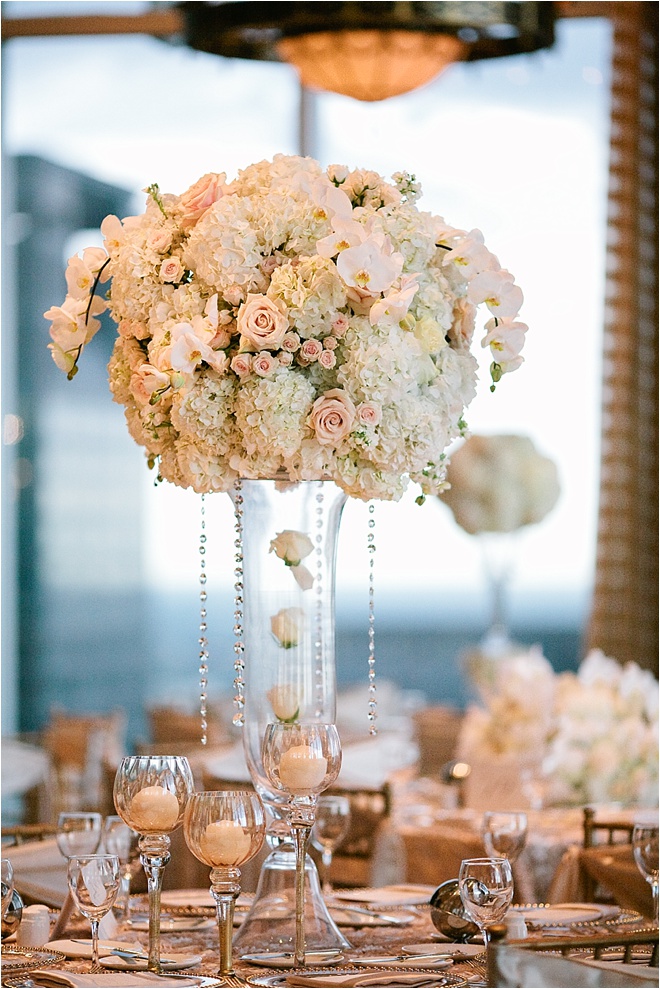 Blush, Ivory & Gold Wedding at The Petroleum Club of Houston