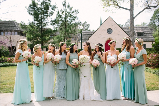 Mint Green, Cream & Gold Wedding by Akil Bennett Photography