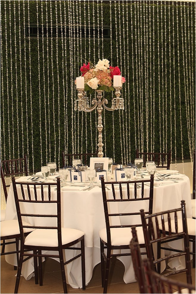 Ivory, Fuchsia and Navy Wedding at The Sam Houston Hotel