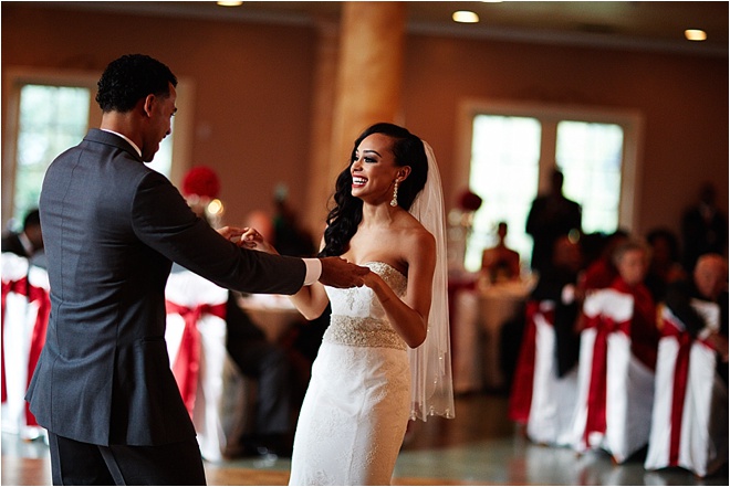 Romantic White and Red Wedding at Chateau Polonez by Civic Photos 