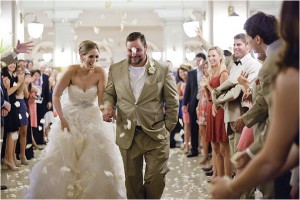 Ivory, Gold and Brown Wedding at Crystal Ballroom at The Rice