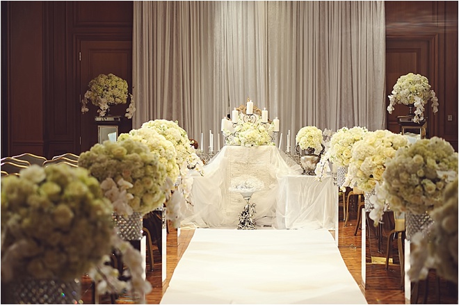 White, Ivory & Gold Persian Wedding by Kreative Angle Photography 