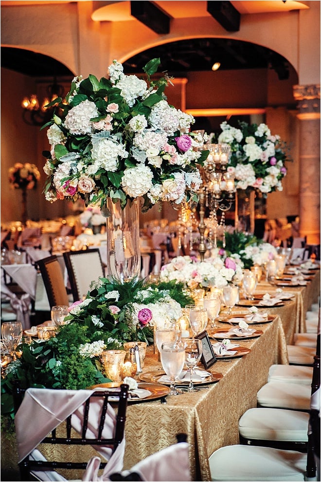 Blush, Rose, Gold & Champagne Wedding at The Bell Tower on 34th Street by Steve Lee Photography 
