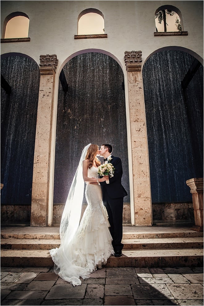 Blush, Rose, Gold & Champagne Wedding at The Bell Tower on 34th Street by Steve Lee Photography 