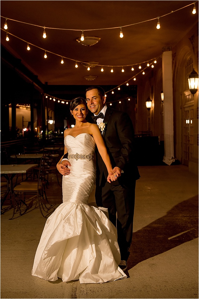 White, Red & Black Wedding at Crystal Ballroom at The Rice 