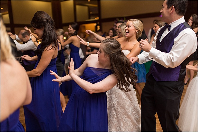 Classic White, Purple & Green Wedding at The Omni Houston Hotel 