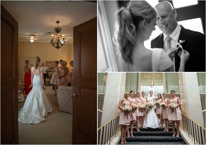 Blush, Orange, Silver & Gold Wedding at Four Seasons Hotel Houston by D.C. Stanley Photography